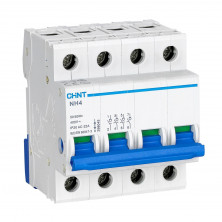 Выключатель-разъединитель нагрузки Рубильник CHINT NH4 4P 100A (DB) (R) 398045