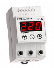 Однофазное реле напряжения DigiTOP VP-63А на DIN-рейку