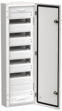 Корпус металлический ЩРн-72 (1х72) 960х310х140мм TITAN 5 IP54 белый IEK TI5-50-N-072-54
