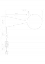 Настольный светильник Freya FR5289TL-01BS