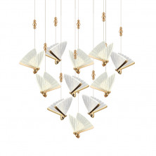 Подвесной светильник Delight Collection Butterfly OM8201008-11 rose gold