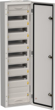 Корпус металлический ЩРн-84 (1х84) 1085х310х140мм TITAN 5 IP54 серый IEK TI5-50-N-084-54-7035