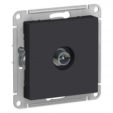 Розетка TV проходная 4DB Systeme Electric AtlasDesign Карбон ATN001092