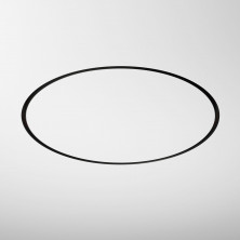 Slim Magnetic Встраиваемый радиусный шинопровод черный ⌀ 1200мм 85159/00