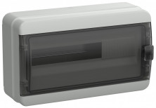 Бокс навесной 18М IP65 черная прозрачная дверь IEK tekfor TF5-KP72-N-18-65-K03-K02