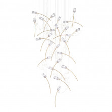 Каскадная люстра Delight Collection 9081P/25 gold