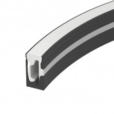 Силиконовый профиль Arlight WPH-FLEX-0612-SIDE-S8-5m BLACK 045782