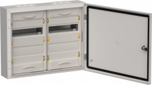 Корпус металлический ЩРн-48 (2х24) 460х570х140мм TITAN 5 IP54 серый IEK TI5-50-N-2X024-54-7035