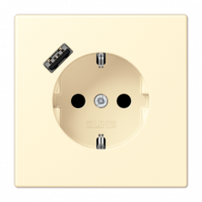 Розетка 2K+З USB Typ A Jung LC1520-18A201