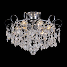 Люстра на штанге Natali Kovaltseva HAPPY DIAMONDS 11545/6C CHROME