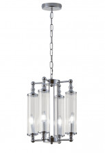 Подвесная люстра Crystal Lux TOMAS SP4 CHROME