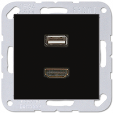 Розетка HDMI/USB Jung MAA1163SW