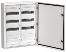 Корпус металлический ЩРн-96 (2х48) 710х570х140мм TITAN 5 IP54 белый IEK TI5-50-N-2X048-54