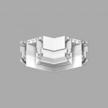 Угловой элемент 90° Denkirs Smart One TR2026-WH