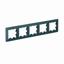 Рамка Systeme Electric AtlasDesign Air 5-ая, цвет изумруд, ATN220805