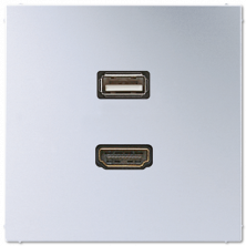 Розетка HDMI/USB Jung MAAL1163