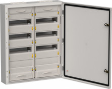 Корпус металлический ЩРн-96 (2х48) 710х570х140мм TITAN 5 IP54 серый IEK TI5-50-N-2X048-54-7035