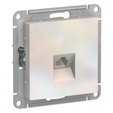 Розетка RJ-11 Schneider Electric Atlas Design жемчуг ATN000481