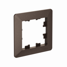 Рамка Systeme Electric AtlasDesign Air 1-ая, цвет мокко, ATN220601