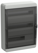 Бокс навесной 54М IP65 черная прозрачная дверь IEK tekfor TF5-KP72-N-54-65-K03-K02