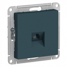 Розетка RJ-11 Schneider Electric Atlas Design изумруд ATN000881