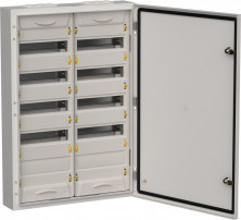 Корпус металлический ЩРн-120 (2х60) 835х570х140мм TITAN 5 IP54 серый IEK TI5-50-N-2X060-54-7035