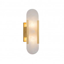 Настенный светильник Delight Collection Wall lamp F037/S gold/white