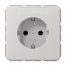Розетка штепсельная Schuko Jung CD1520BFNALG