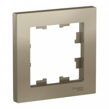 Рамка 1-постовая Schneider Electric Atlas Design ATN000501
