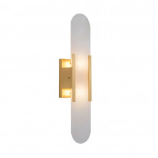 Настенный светильник Delight Collection Wall lamp F037/L gold/white