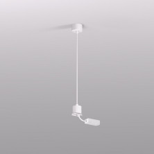 Подвод питания для подвесного монтажа трека Denkirs Smart Base TR2124-WH