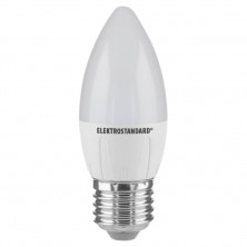 Лампа светодиодная Elektrostandard E27 8W 3300K свеча матовая 4690389152337