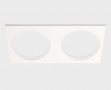 Двойная рамка Italline IT08-8034 white