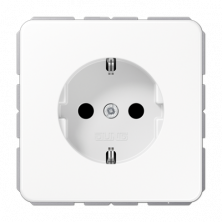 Розетка штепсельная Schuko Jung CD1520BFWW