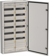 Корпус металлический ЩРн-168 (2х84) 1085х570х140мм TITAN 5 IP54 серый IEK TI5-50-N-2X084-54-7035