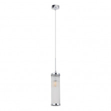 Подвесной светильник Crystal Lux Tadeo SP1 D100 Chrome/Transparente