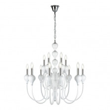 Подвесная люстра iLamp Lady 88003-8+4 WH