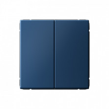 Переключатель двухклавишный Schneider Electric Art Gallery Аквамарин GAL001165
