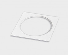 Одинарная рамка Italline IT08-8037 white