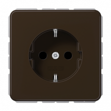 Розетка штепсельная Schuko Jung CD1520BFBR