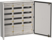 Корпус металлический ЩРн-180 (3х60) 835х830х140мм TITAN 5 IP54 серый IEK TI5-50-N-3X060-54-7035
