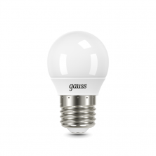 Лампа светодиодная Gauss E27 9,5W 6500K матовая 105102310