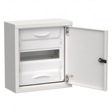 Корпус металлический ЩРн-12 (1х12) 335х310х140мм IP31 белый TITAN 5 IEK TI5-50-N-012-31