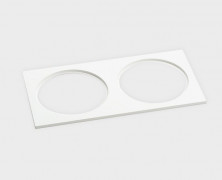 Двойная рамка Italline IT08-8038 white