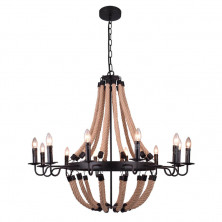 Подвесная люстра Arte Lamp Marsiglia A8956LM-12BK