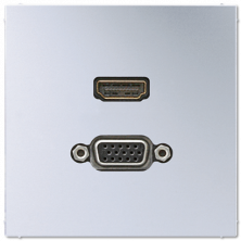 Розетка HDMI/VGA Jung MAAL1173