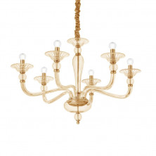 Подвесная люстра Ideal Lux Danieli SP6 Ambra 159942