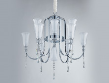 Подвесная люстра Newport 4800 4806+4/C chrome М0068413