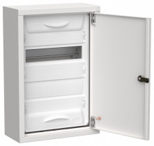 Корпус металлический ЩРн-24 (1х24) 460х310х140мм TITAN 5 IP31 белый IEK TI5-50-N-024-31