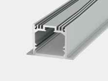 Встраиваемый алюминиевый профиль Design LED LE 4932, 2500 мм, анодированный, LE.4932-R
